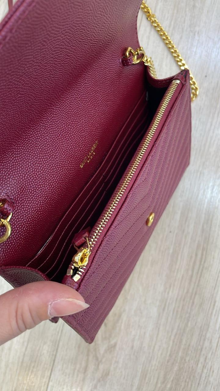 Bolsa YSL Envelope Cassandre Caviar - Imagem 27