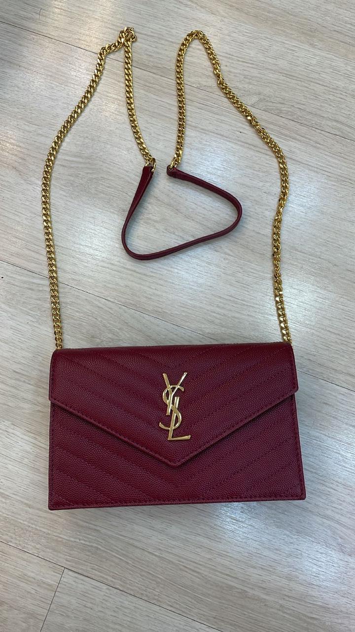 Bolsa YSL Envelope Cassandre Caviar - Imagem 26