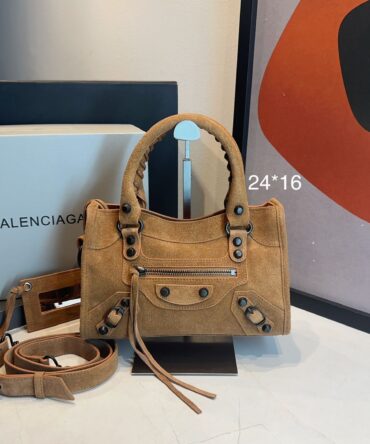 Bolsa Balenciaga Classic City Camurça Mini