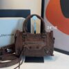 Bolsa Balenciaga Classic City Camurça Mini-Marrom/Café
