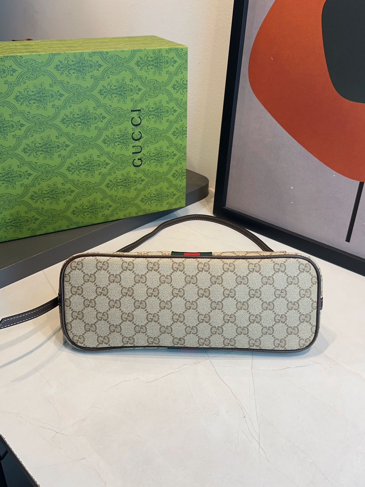 Bolsa Gucci Madison Em Lona Monograma - Imagem 9
