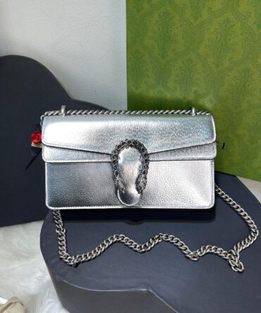 Bolsa Gucci Dionysus Prata -Oferta-