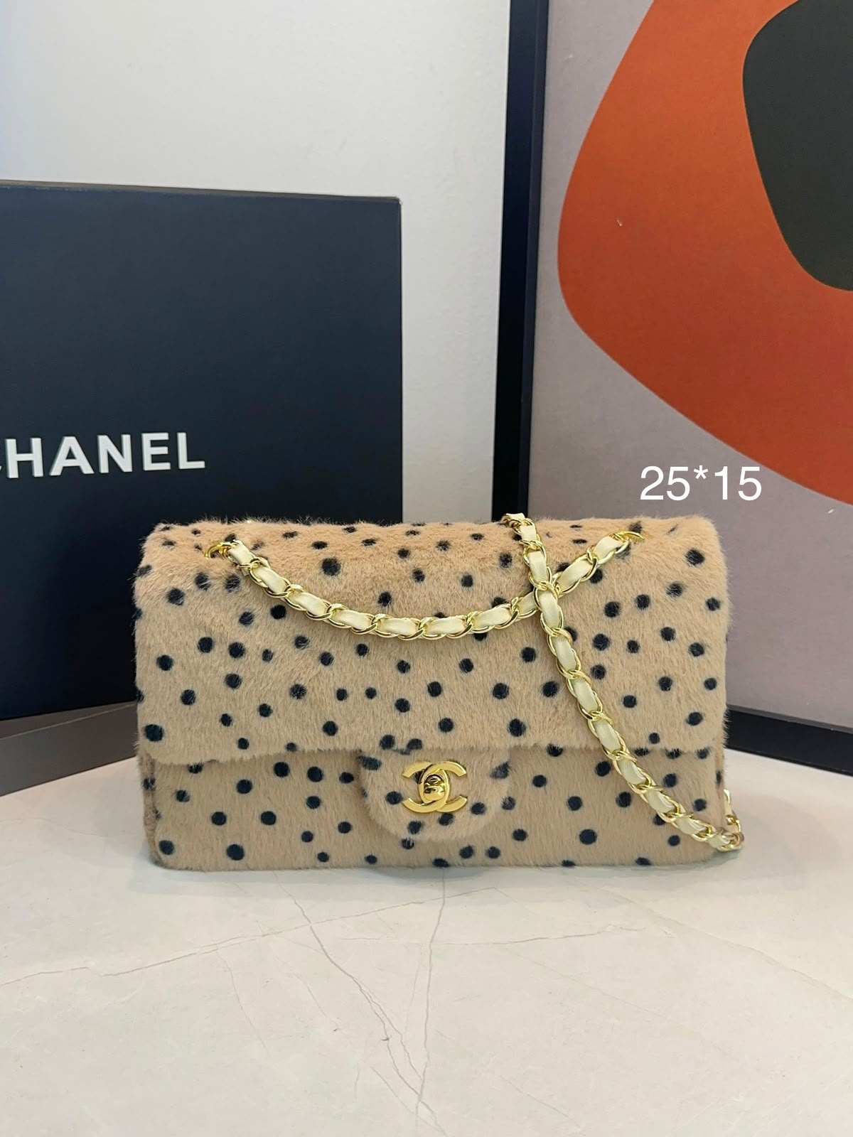 Bolsa Chanel Classic 11.12 Couro