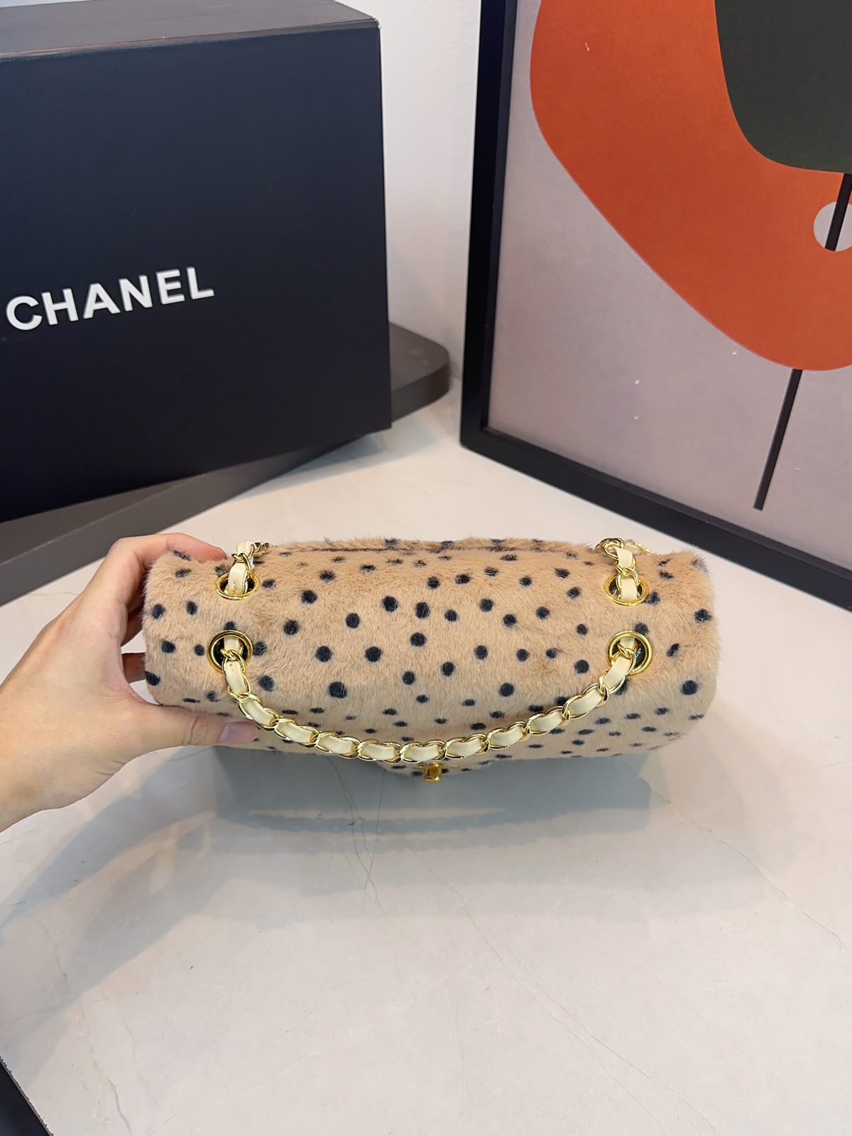 Bolsa Chanel Classic 11.12 Couro - Imagem 7