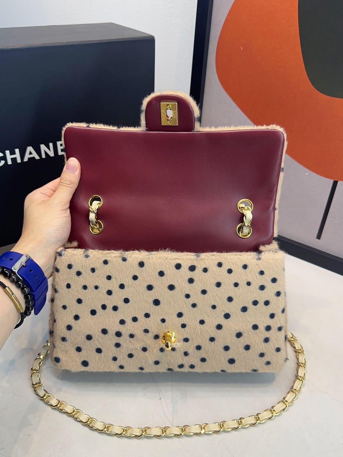 Bolsa Chanel Classic 11.12 Couro - Imagem 9