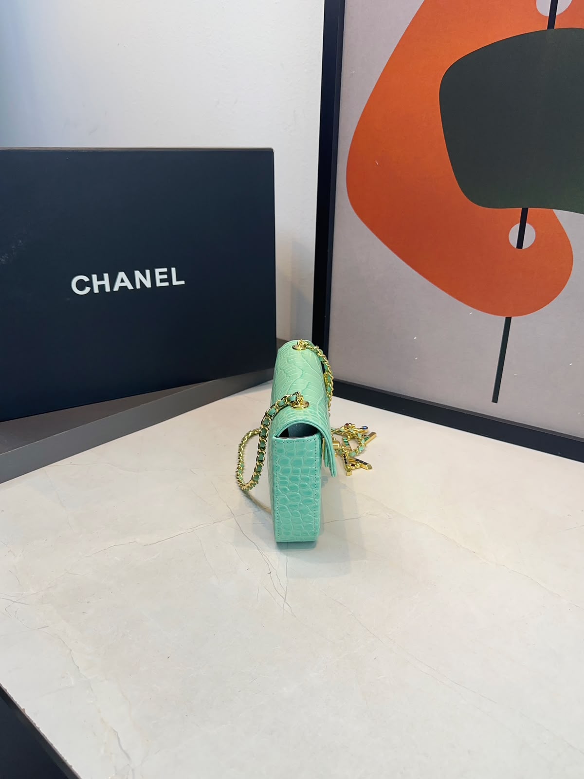 Bolsa Chanel Tiracolo flap Croco - Imagem 24
