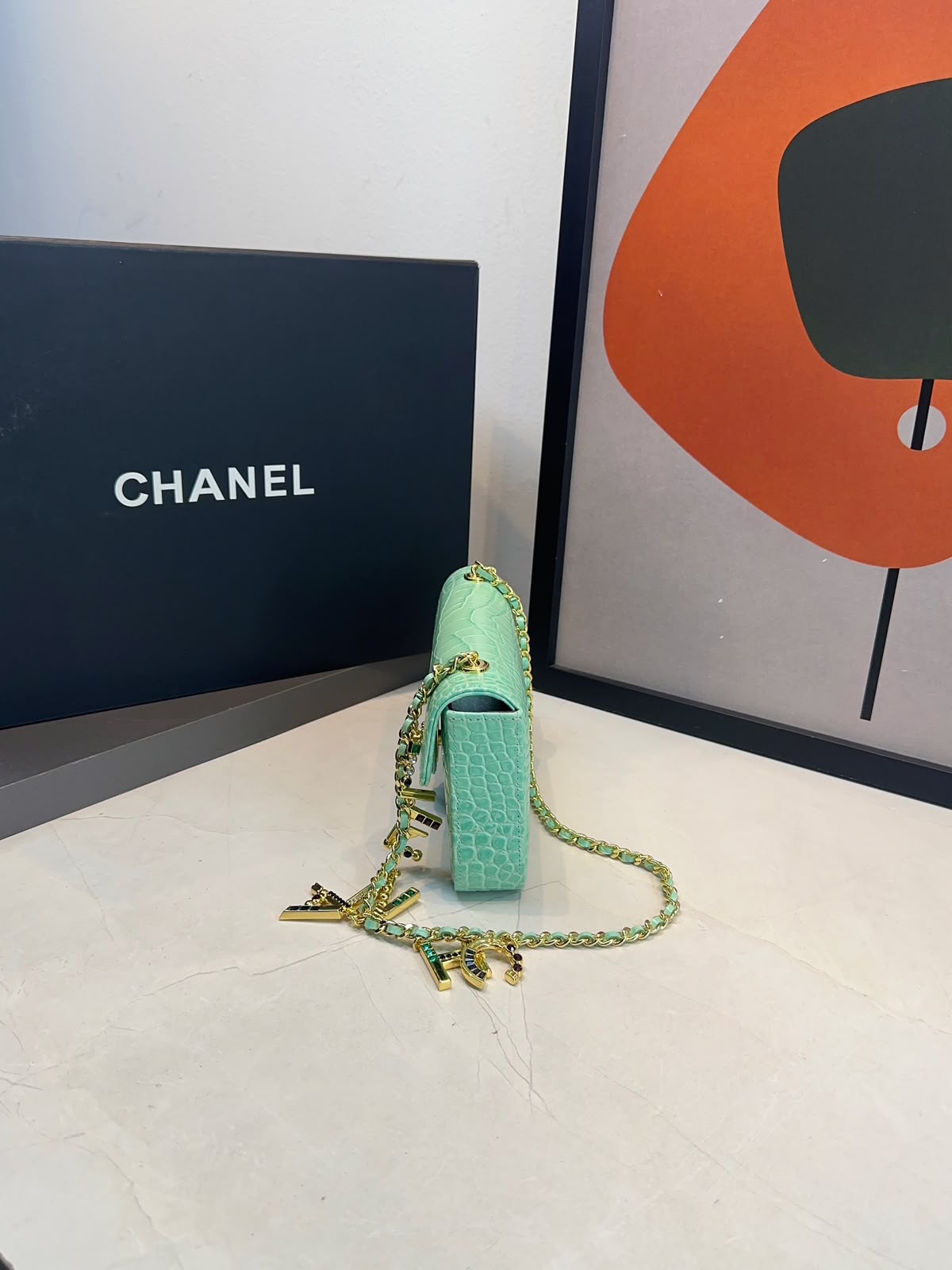 Bolsa Chanel Tiracolo flap Croco - Imagem 26