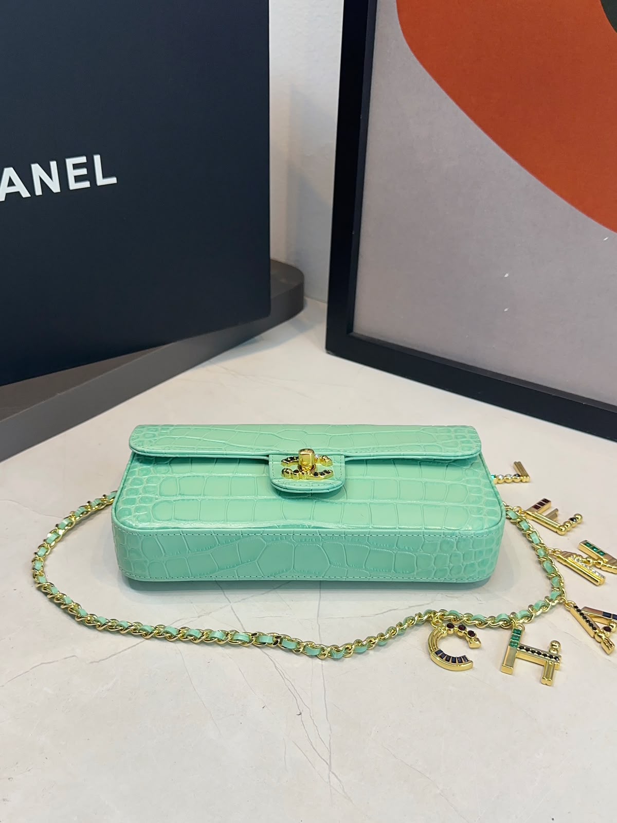 Bolsa Chanel Tiracolo flap Croco - Imagem 29