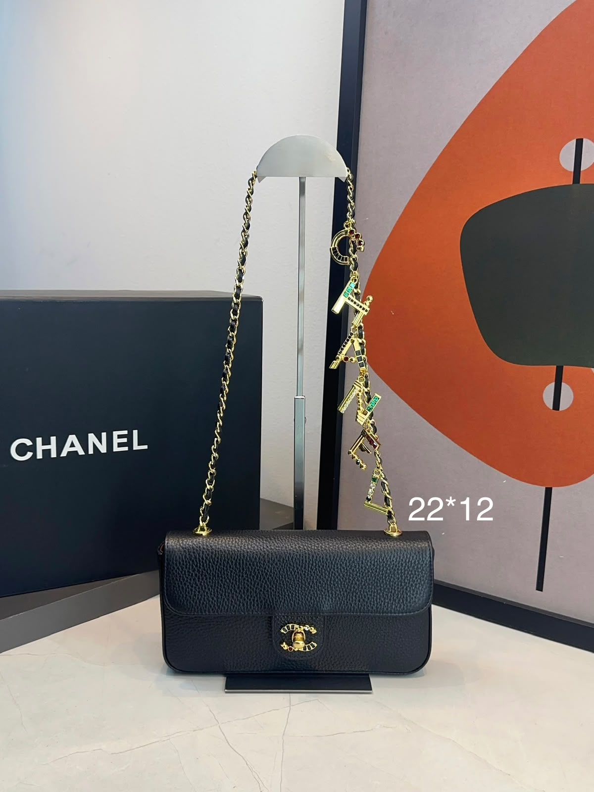 Bolsa Chanel Tiracolo flap Caviar - Imagem 2