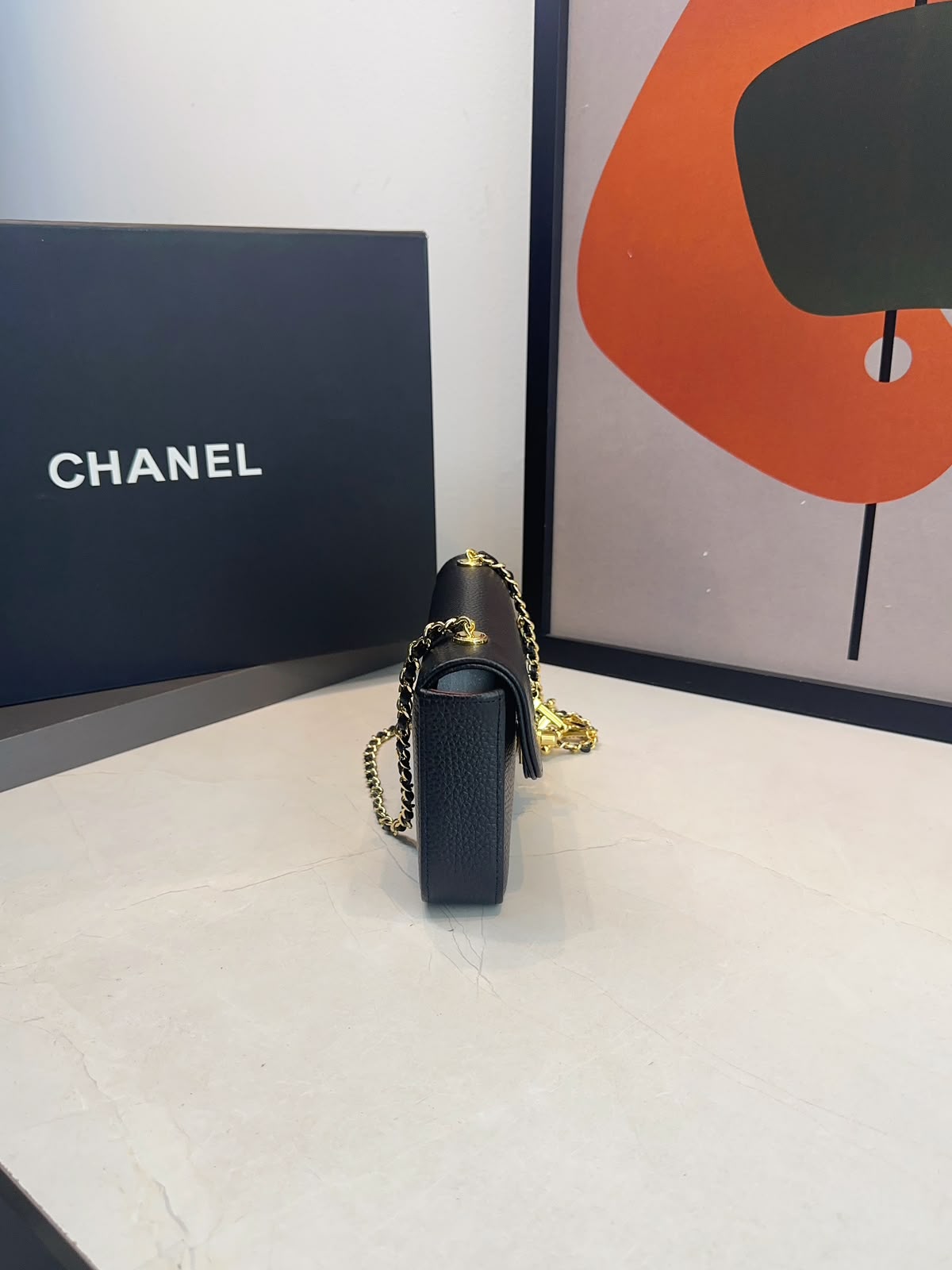 Bolsa Chanel Tiracolo flap Caviar - Imagem 3