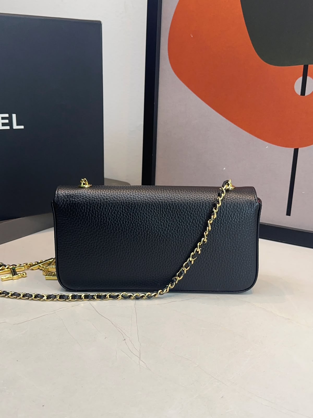 Bolsa Chanel Tiracolo flap Caviar - Imagem 4