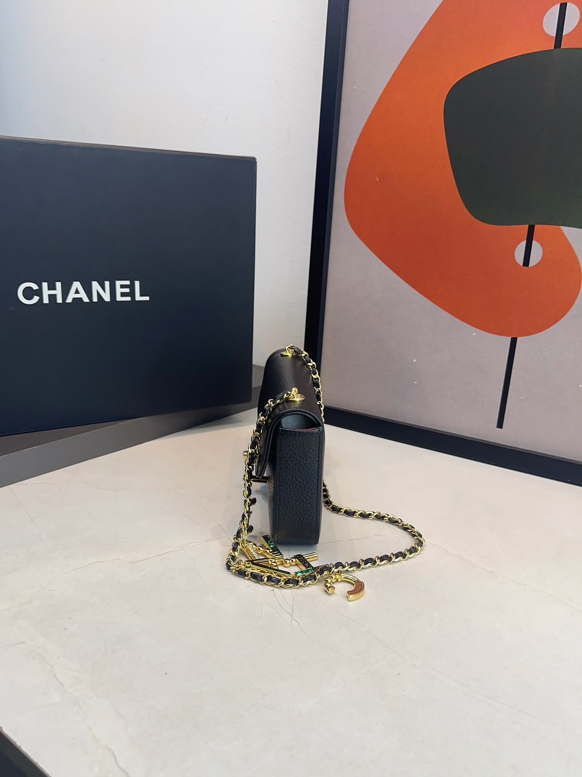 Bolsa Chanel Tiracolo flap Caviar - Imagem 6