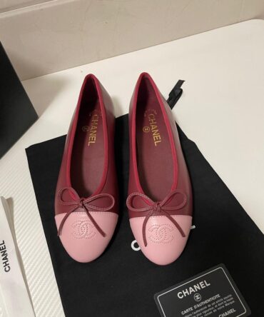 Sapatilha Ballerina Chanel Bicolor