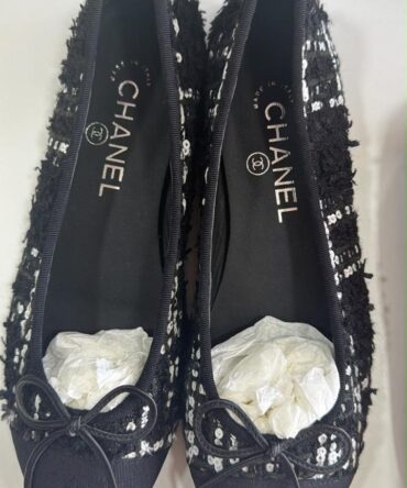 Sapatilha Ballerina Chanel Tweed - Oferta