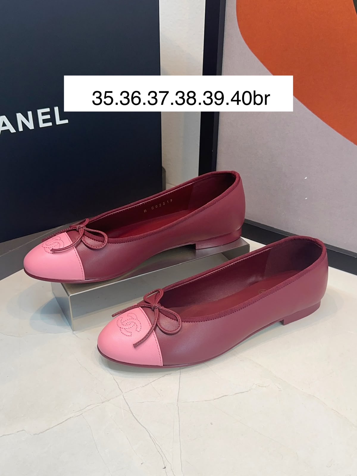 Sapatilha Ballerina Chanel Bicolor - Imagem 11