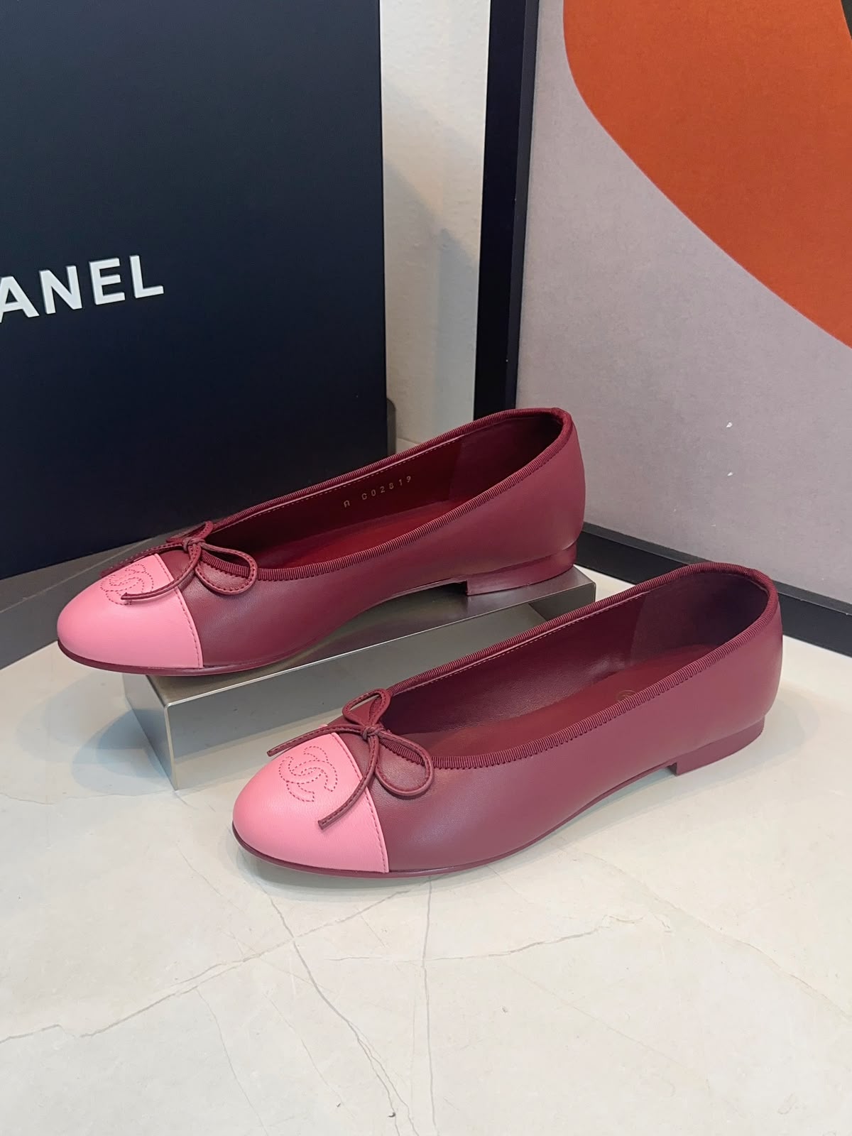Sapatilha Ballerina Chanel Bicolor - Imagem 12