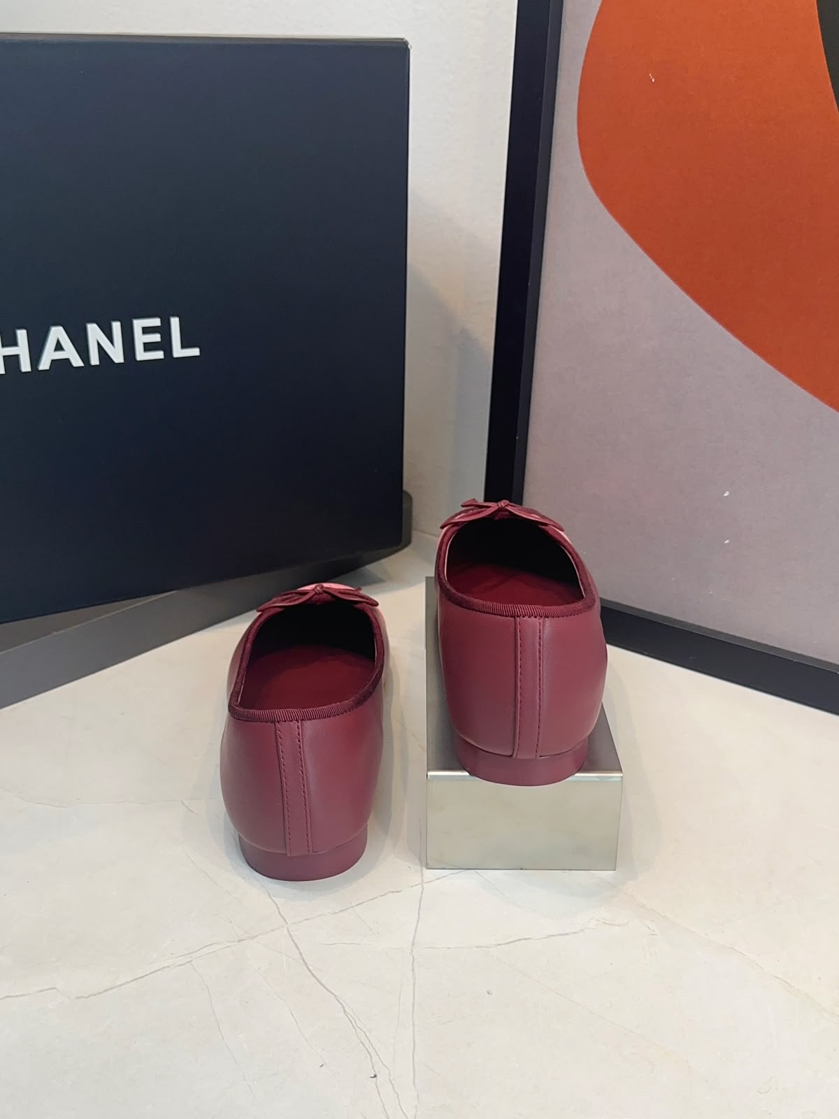 Sapatilha Ballerina Chanel Bicolor - Imagem 14