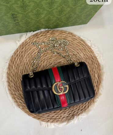 Bolsa Gucci Marmont Média Jetset GG