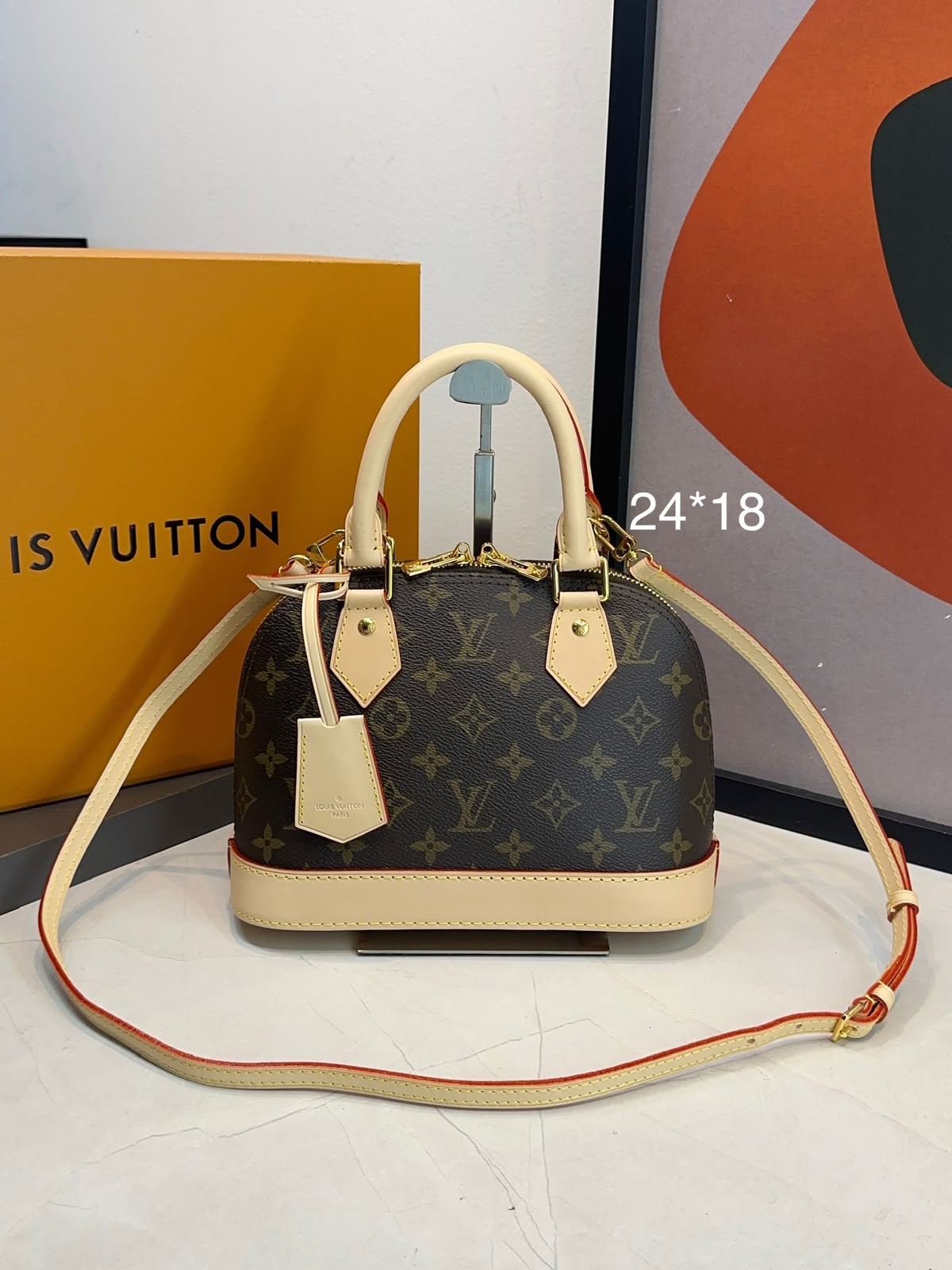 Bolsa LV Alma BB Monograma