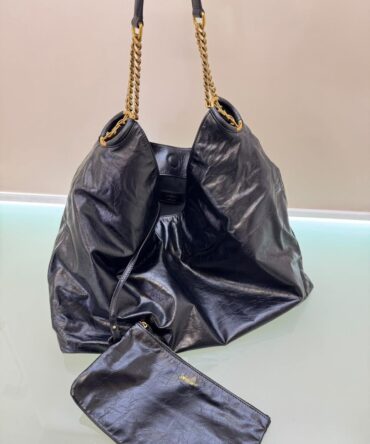 Bolsa Ysl Hobo Hortense Em Couro