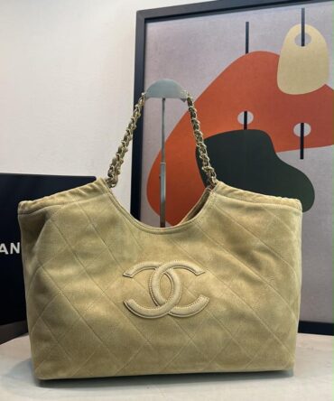 Bolsa Chanel Shopping Suede
